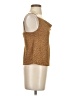 Shein 100% Polyester Gold Sleeveless Blouse Size 2 - photo 4
