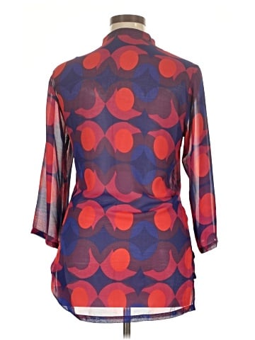 Isaac Mizrahi New York 3/4 Sleeve Blouse (view 2)