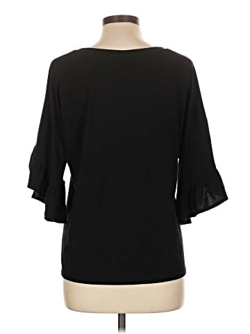Boutique + 3/4 Sleeve Top (view 2)