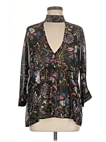 LUCCA 3/4 Sleeve Blouse (view 1)