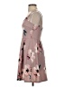 Soprano Floral Tan Cocktail Dress Size S - photo 5