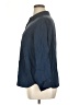 J.Jill 100% Modal Solid Blue Long Sleeve Button-Down Shirt Size XL Petite - photo 5