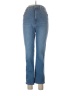 Good American Hearts Blue Jeans Size 10 - photo 1