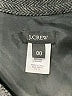 J.Crew 100% Wool Tweed Gray Casual Dress Size 00 - photo 7