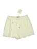 Dudley Stephens 100% Polyester Ivory Shorts Size M - photo 1