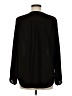 Joan Vass Black Long Sleeve Blouse Size M - photo 2