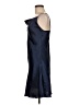 Unbranded 100% Polyester Solid Blue Cocktail Dress Size M - photo 5