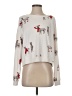 Gilly Hicks Print White Pullover Sweater Size S - photo 1