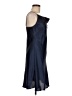 Unbranded 100% Polyester Solid Blue Cocktail Dress Size M - photo 4