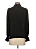 J.Crew 100% Polyester Black Long Sleeve Blouse Size XS - photo 2