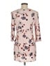 Blu Pepper 100% Rayon Floral Tan Casual Dress Size M - photo 2