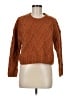 Lumiere Brown Pullover Sweater Size M - photo 1