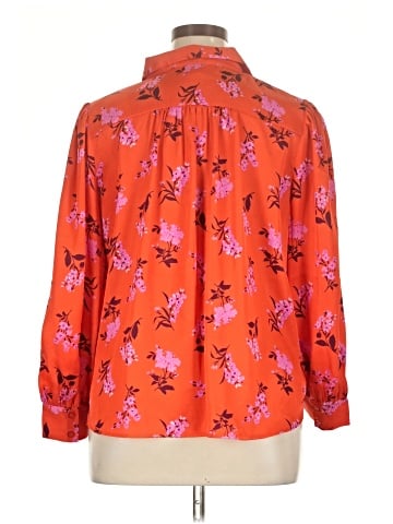 Ann Taylor Factory Long Sleeve Blouse (view 2)