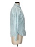 SuperDuper 100% Cotton Stripes Teal Long Sleeve Button-Down Shirt Size 8 - photo 4