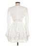 Lavender Brown White Cocktail Dress Size M (estimated) - photo 2