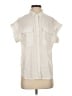 Gap Ivory Short Sleeve Blouse Size S - photo 1