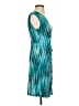 BCBGMAXAZRIA Tie-dye Teal Cocktail Dress Size S - photo 4