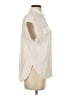 Gap Ivory Short Sleeve Blouse Size S - photo 4