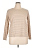 Lands' End 100% Cotton Tan Long Sleeve Top Size 14 - photo 1
