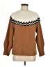 Ann Taylor Chevron-herringbone Brown Pullover Sweater Size M - photo 1