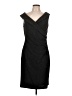 Chaps Black Cocktail Dress Size 12 - photo 1