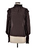 Max Studio 100% Polyester Black Long Sleeve Blouse Size S - photo 1