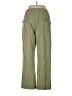 Unbranded Solid Green Casual Pants Size L - photo 2