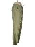 Unbranded Solid Green Casual Pants Size L - photo 4