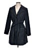 Doncaster Collection Blue Trenchcoat Size 12 - photo 1