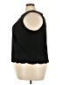 K Woman Black Sleeveless Blouse Size 24 - photo 5