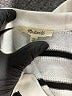 Madewell Stripes Ivory Short Sleeve Blouse Size XS - photo 7