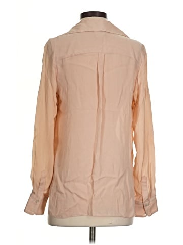 Haute Hippie Long Sleeve Silk Top (view 2)
