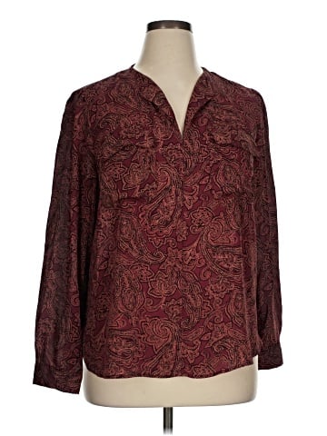 Jones New York Long Sleeve Blouse (view 1)