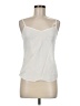 Unbranded Solid White Sleeveless Blouse Size M (estimated) - photo 1