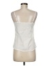 Unbranded Solid White Sleeveless Blouse Size M (estimated) - photo 2