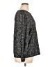 Ann Taylor LOFT Paisley Gray Pullover Sweater Size XL - photo 4