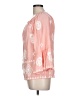 Cato 100% Rayon Pink 3/4 Sleeve Blouse Size L - photo 5