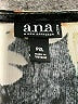 a.n.a. A New Approach Black Short Sleeve Blouse Size XL Petite - photo 7