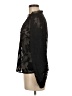 Unbranded 100% Polyester Black Long Sleeve Blouse Size M (estimated) - photo 5