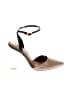 Mercanti Fiorentini Color Block Gold Tan Heels Size 8 - photo 1