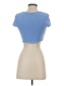 Tiger Mist Blue Short Sleeve Top Size XS - photo 2