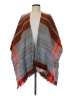 Universal Thread 100% Acrylic Gray Poncho One size - photo 1