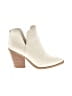 Shein Ivory White Ankle Boots Size 7 - photo 1