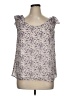 Allegra K 100% Polyester Purple Sleeveless Blouse Size XL - photo 1