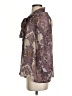 Buru Paisley Purple 3/4 Sleeve Blouse Size S - photo 5