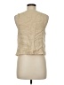 J.Crew 100% Linen Tan Vest Size 8 - photo 2