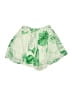 Caramela 100% Polyester Tropical Green Shorts Size M - photo 1