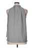 Neiman Marcus 100% Polyester Gray Sleeveless Blouse Size XL - photo 2