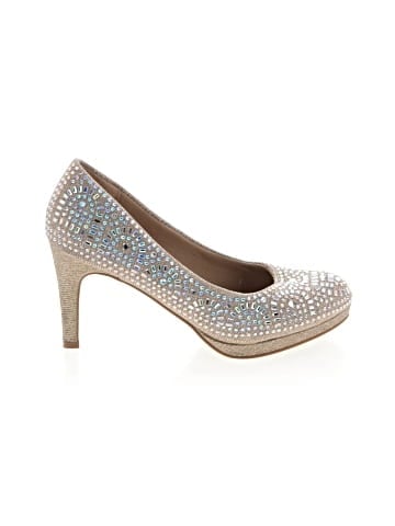 Silver Slipper Heels (view 1)