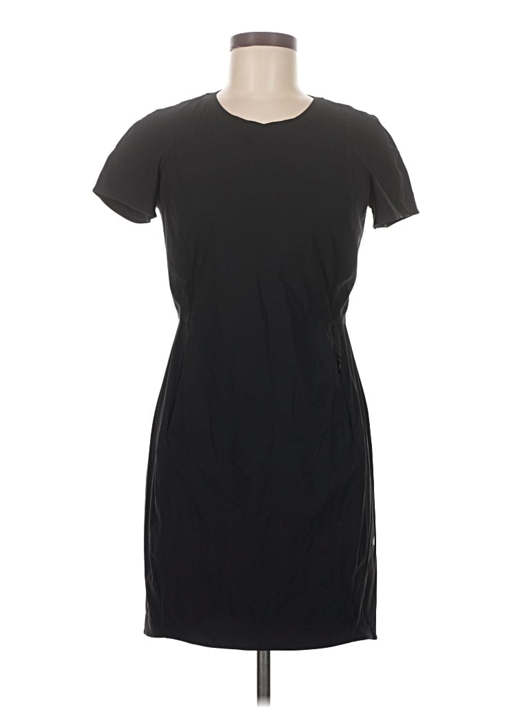 Pre-owned Lululemon Athletica Active Dress In Black